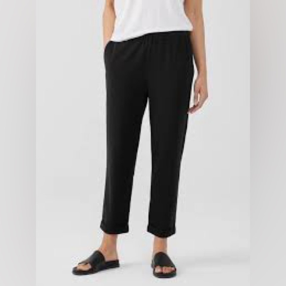 Eileen Fisher Stretch Crepe Ankle Pants Washable #P0139X Size 2x